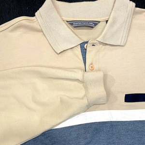 David Taylor Long‎ Sleeve Beige Thick Shirt